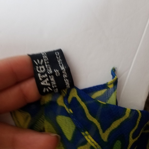 ATG Unic and rare 100%rayon sun scarf - Picture 3 of 6